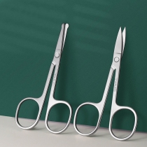 Kéo Cắt Tỉa Lông Mũi Tỉa Chân Mày Thép Bóng