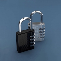 Ổ Khóa Mã Số Xoay Mật Mã Thép Không Gỉ Nhỏ Gọn