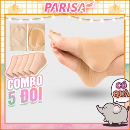 [Combo-2478] Combo 5 Đôi Vớ Bảo Vệ Gót Chân