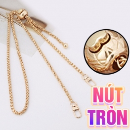 Dây Đeo Túi Điều Chỉnh Độ Dài Xích Đôi 6mm - Tròn
