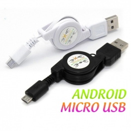 DÂY SẠC ANDROID MICRO USB DÂY RÚT P1130