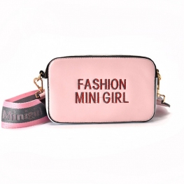 Túi Hộp Fashion Mini Girl 3D Bản 2 Dây Kéo Cao Cấp