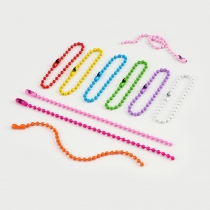 Bộ 10 Sợi Dây Móc Khoá Chuỗi Hạt Bi Tròn