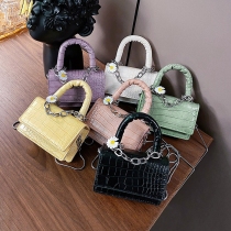 Túi Mini Nhỏ Đeo Chéo Phối Xích Hoa Cúc Xinh P1642