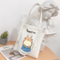 Túi Vải Tote Đeo Chéo Totoro Ngồi XS P1634