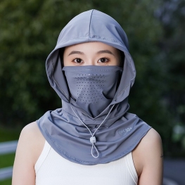 Khẩu Trang Chống Nắng Full Đầu Cổ Có Lỗ Thở Mới NW