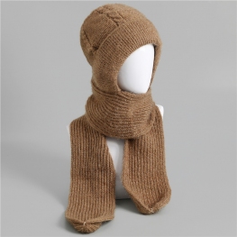 Nón Len Kiêm Khăn Cổ Giữ Ấm KeepWarm