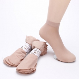 Vớ Da Ngắn Ngang Mắt Cá Trơn Mịn Đàn Hồi Classic