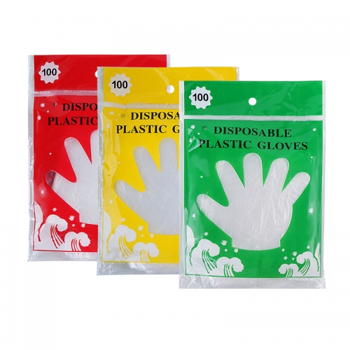 100 Cái Găng Tay Nilong PE Trong Suốt Dùng 1 Lần