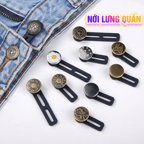 Nút Nới Lưng Quần Mở Rộng Thắt Lưng Dễ Dàng