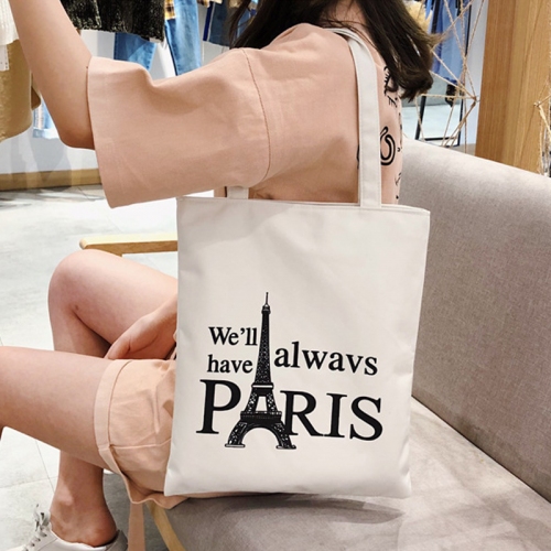 Túi Tote Vải 2 Lớp Tháp Paris Alwavs M774