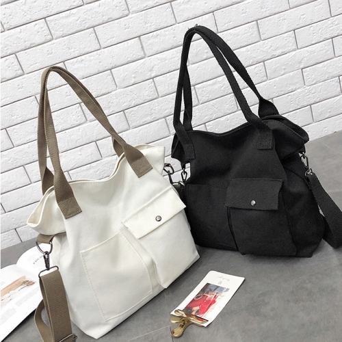 TÚI VẢI TOTE PHỐI TÚI HỘP ULZZANG ĐEO CHÉO P1047